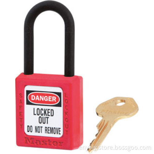 ZC-G11 CE certification approved long shackle ABS safety padlock